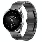 For Xiaomi Watch S2 Titanium Alloy 22mm Metal Watch Band(Titanium Color)