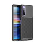 Beetle Series Carbon Fiber Texture Shockproof TPU Case for Sony Xperia 2(Black)