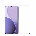 For OPPO Reno14 F PINWUYO 9H 3D Full Screen Explosion-proof Tempered Glass Film(Black)