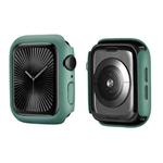 For Apple Watch Series 10 46mm ENKAY Hat-Prince Solid Color PC Watch Case Shockproof Cover(Green)