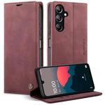 For Samsung Galaxy A16 5G CaseMe 013 Multifunctional Horizontal Flip Leather Phone Case(Red)