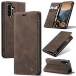 For Samsung Galaxy A36 CaseMe 013 Multifunctional Horizontal Flip Leather Phone Case(Coffee)