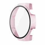 For Huawei Watch GT 5 Pro 46mm ENKAY Hat-Prince Tempered Glass Film Integrated PC Watch Case(Pink)