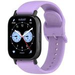 For Redmi Watch 5 Active Color Buckle Pure Color  Silicone Watch Band(Purple)