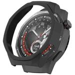 For Huawei Watch GT 5 Pro 46mm Half Coverage PC Hollow Watch Protective Case(Black)