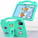 For Infinix Xpad 11 X1101 2024 Handle Kickstand Children EVA Shockproof Tablet Case(Mint Green)