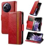 For TCL 50 Pro NxtPaper CaseNeo Splicing Dual Magnetic Buckle Leather Phone Case(Red)