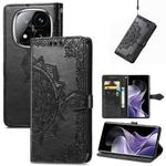 For Xiaomi Redmi Note 14 Pro+ 5G Mandala Flower Embossed Leather Phone Case(Black)