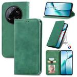 For Xiaomi 15 Ultra Retro Skin Feel Magnetic Flip Leather Phone Case(Green)