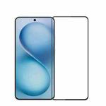 For vivo S30 MOFI 9H 3D Explosion-proof Curved Screen Tempered Glass Film(Black)