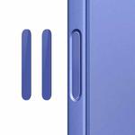 For iPhone 16 / 16 Plus / 16 Pro / 16 Pro Max NORTHJO 2Pcs Camera Control Button Protector Tempered Glass Film(Blue)