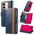 For vivo Y37 Pro CaseNeo Splicing Dual Magnetic Buckle Leather Phone Case(Blue)