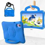 For Honor Pad X9 Handle Football Shaped EVA Shockproof Tablet Case(Blue)