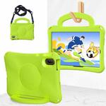For Honor Pad V7 11 2021 Handle Football Shaped EVA Shockproof Tablet Case(Grass Green)