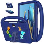 For Honor Pad 9 12.1 Cartoon Sparrow EVA Shockproof Tablet Case(Navy Blue)