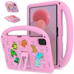 For Honor Pad X8a / X9 2024 Cartoon Sparrow EVA Shockproof Tablet Case(Pink)