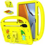 For Honor Pad X9 11.5  Cartoon Sparrow EVA Shockproof Tablet Case(Yellow)