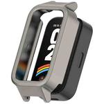 For Redmi Band 3 Hollow PC Half Coverage Watch Protective Case(Titanium Color)