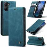 For Xiaomi Poco X7 Pro CaseMe 013 Multifunctional Horizontal Flip Leather Phone Case(Blue)