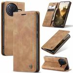 For Xiaomi Poco F7 Pro / F7 Ultra CaseMe 013 Multifunctional Horizontal Flip Leather Phone Case(Brown)