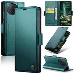 For Xiaomi Poco F7 Pro / F7 Ultra CaseMe 023 Butterfly Buckle Litchi Texture RFID Anti-theft Leather Phone Case(Green)
