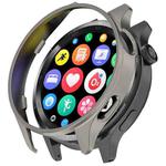 For Xiaomi Watch S4 / Watch S4 eSIM Half Coverage PC Hollow Watch Protective Case(Titanium Color)