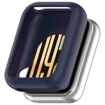 For Xiaomi Smart Band 9 Pro Silicone Watch Protective Case(Dark Blue)