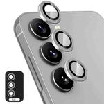 For Samsung Galaxy S25 5G ENKAY Hat-Prince 9H Rear Camera Lens Aluminium Alloy Tempered Glass Film(Grey)