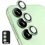For Samsung Galaxy S25+ 5G ENKAY Hat-Prince 9H Rear Camera Lens Aluminium Alloy Tempered Glass Film(Green)
