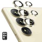 For Samsung Galaxy S25 Ultra 5G ENKAY Hat-Prince 9H Rear Camera Lens Aluminium Alloy Tempered Glass Film(Golden)