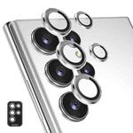 For Samsung Galaxy S25 Ultra 5G ENKAY Hat-Prince 9H Rear Camera Lens Aluminium Alloy Tempered Glass Film(Silver)