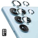 For Samsung Galaxy S25 Ultra 5G ENKAY Hat-Prince 9H Rear Camera Lens Aluminium Alloy Tempered Glass Film(Sierra Blue)
