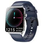 KS03 Pro 1.96 inch Color Screen Smart Watch, Support Bluetooth Call / Health Monitoring(Silver Blue)