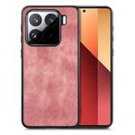 For Xiaomi 15 Vintage Leather PC Back Cover Phone Case(Pink)