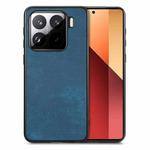 For Xiaomi 15 Vintage Leather PC Back Cover Phone Case(Blue)