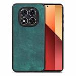 For Xiaomi Redmi Note 14 Pro+ 5G Vintage Leather PC Back Cover Phone Case(Green)