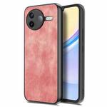 For Redmi K80 Pro / Poco F7 Ultra Vintage Leather PC Back Cover Phone Case(Pink)