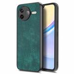 For Redmi K80 Pro / Poco F7 Ultra Vintage Leather PC Back Cover Phone Case(Green)