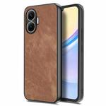 For Redmi Turbo 4 Pro Vintage Leather PC Back Cover Phone Case(Brown)