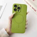 For iPhone 12 Pro Max Starry Sky TPU Shockproof MagSafe Phone Case(Green)