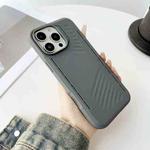 For iPhone 15 Pro Max Gaer4 Imitation MagSafe Shockproof TPU Phone Case(Grey)