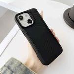 For iPhone 15 Plus Gaer4 Imitation MagSafe Shockproof TPU Phone Case(Black)