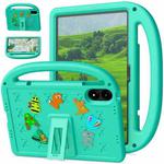 For Xiaomi Redmi Pad Pro 12.1 2024 Cartoon Sparrow EVA Shockproof Tablet Case(Glacier Green)