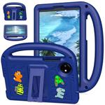 For Xiaomi Redmi Pad SE 8.7 2024 Cartoon Sparrow EVA Shockproof Tablet Case(Navy Blue)