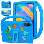 For Xiaomi Redmi Pad 2 11 2025 Cartoon Sparrow EVA Shockproof Tablet Case(Blue)