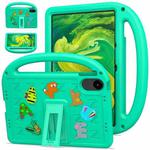 For Xiaomi Redmi Pad 2 11 2025 Cartoon Sparrow EVA Shockproof Tablet Case(Glacier Green)