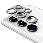 For Samsung Galaxy S25 Ultra 5G ENKAY Hat-Prince 9H Rear Camera Lens Aluminium Alloy Tempered Glass Film(Silver)
