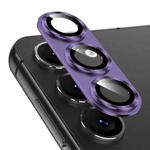 For Samsung Galaxy S25 5G ENKAY Hat-Prince 9H Rear Camera Lens Aluminium Alloy Tempered Glass Film(Purple)