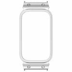 For Xiaomi Smart Band 9 Active Metal Frame Watch Protective Case(Silver)