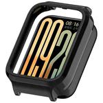 For Xiaomi Smart Band 9 Pro Hollow PC Half Coverage Watch Protective Case(Black)